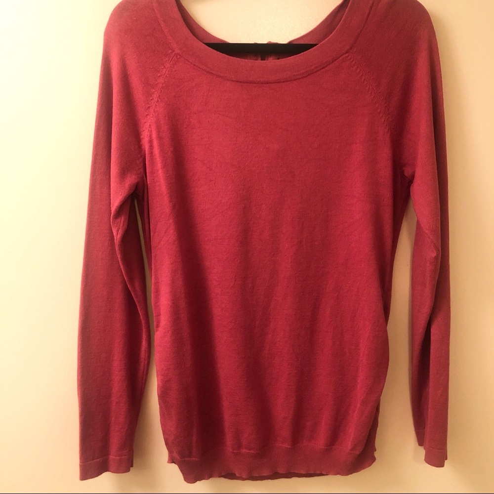 Maurices Cranberry Sweater